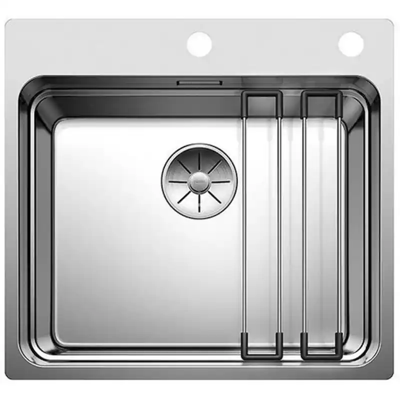 BLANCO Etagon 500-IF/A Edelstahlspüle Seidenglanz mit Zugknopf 521748 Markenware