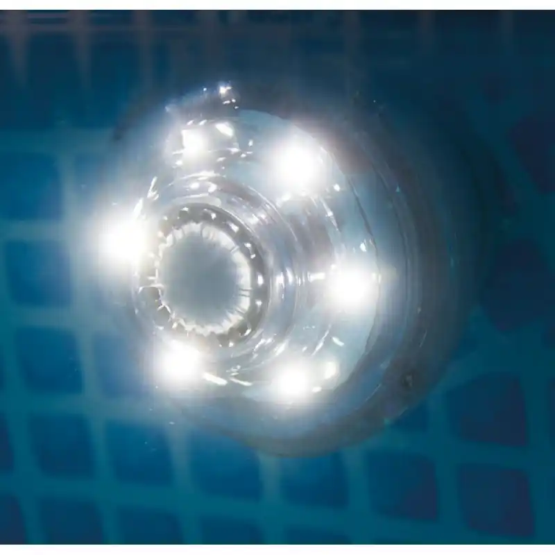 Saisonangebot INTEX LED Pool Beleuchtung für 32mm Poolanschluss 28691