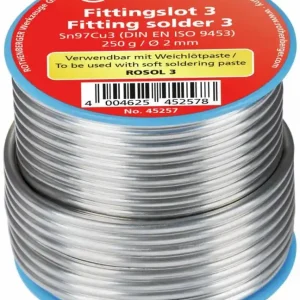 Kracherpreis Rothenberger Fittingslot 3 S-Sn97Cu3 2 mm, 250 g, Spule 45257