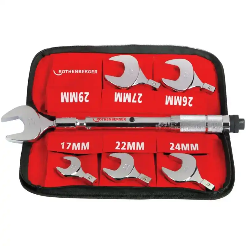 Sichere Zahlung Rothenberger Drehmoment-Gabelschlüssel-Set 17-29mm 175001