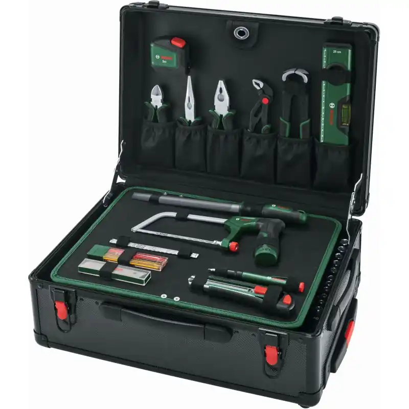 Neuheit BOSCH Rollwerkzeugkoffer-Set 119-teilig 1600A02ZB4