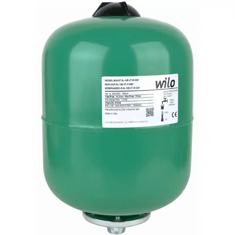 Neu Wilo 8L-10B-VT-V-G3/4" Druckbehälter 4223283