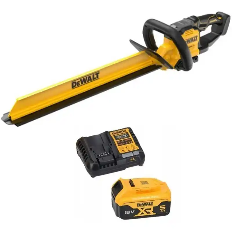 Must-Have DeWALT DCMHT567P1-QW Akku-Heckenschere XR (18V/60cm/1x5,0Ah)