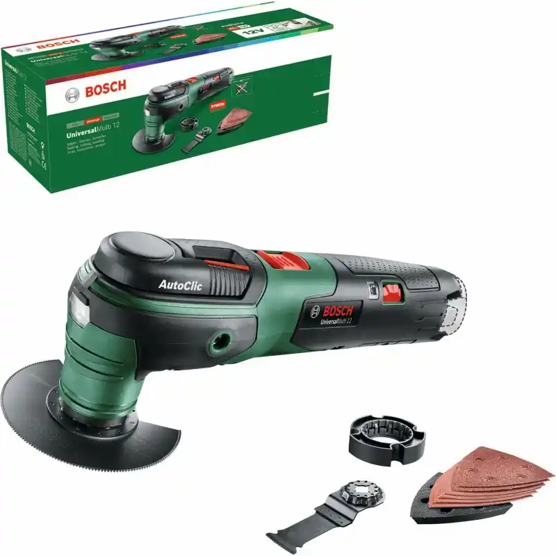 Neu BOSCH UniversalMulti 12 Akku-Multifunktionswerkzeug (12V/ohne Akku) 0603103000