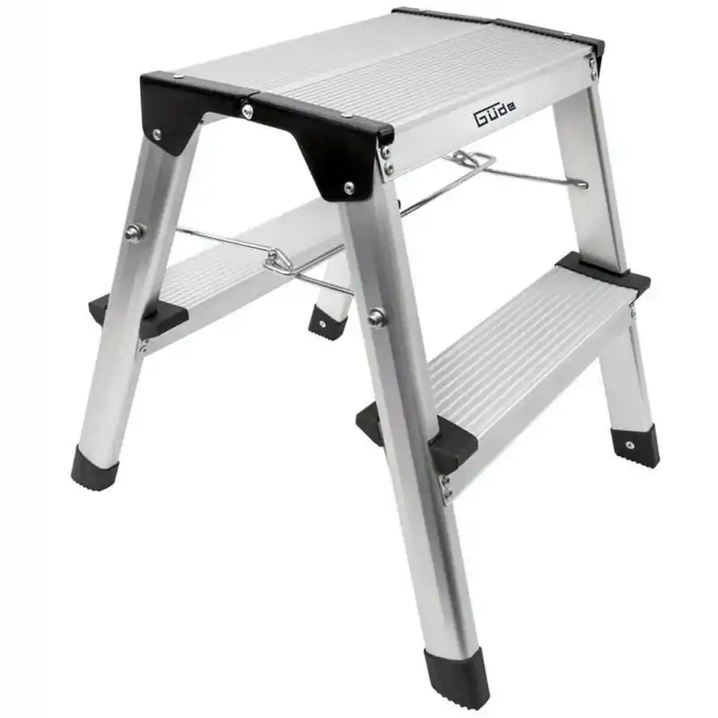 GÜDE GAT 2S Aluminium Trittleiter 40963 Meistverkauft