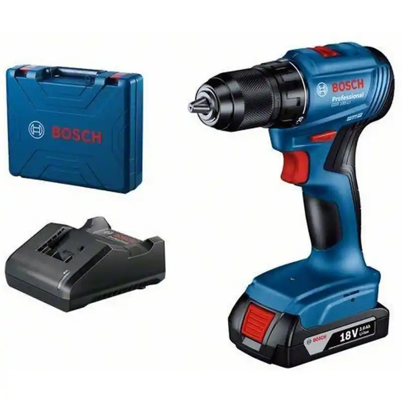 BOSCH GSR 185-LI Akku-Bohrschrauber (1x 18V/2,0Ah) GAL 18V-20 Koffer 06019K3001 Top-Angebot