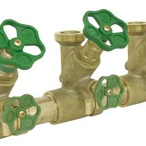 ATV-Verteiler (ohne Rinne) nichtsteigende Spindel, 6-fach 775(2-6)11/4-11/2 DN 25 Markenware