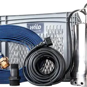 Hochwasserbox Wilo Mini mit Schmutzwasser-Tauchpumpe Must-Have