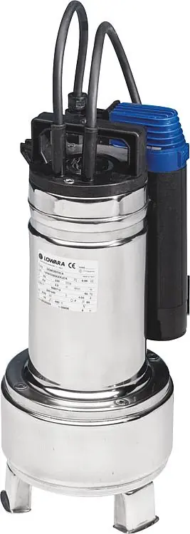 Schmutzwasserpumpe TypDOMO 7/B GT mit Schwimmschalter 0,55kW Sichere Zahlung