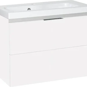 Angebot WTU+Keramik-WT EOLA weiß Hochglanz 2 Auszüge 710x580x380mm