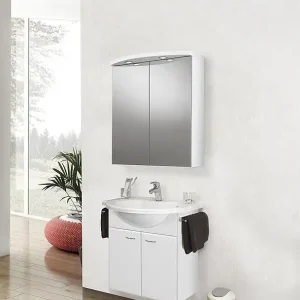 Badmöbel-Set ETANA Serie MAC weiß Hochglanz Angebot