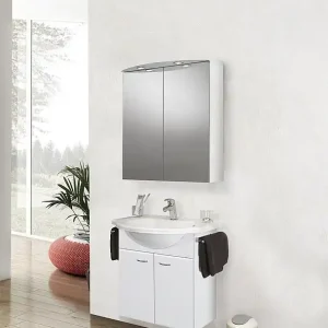Badmöbel-Set ETANA Serie MAC weiß Dekor Super-Preis