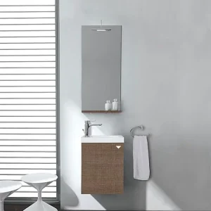 Badmöbel-Set ELYP Serie MAU Tranche braun Meistverkauft