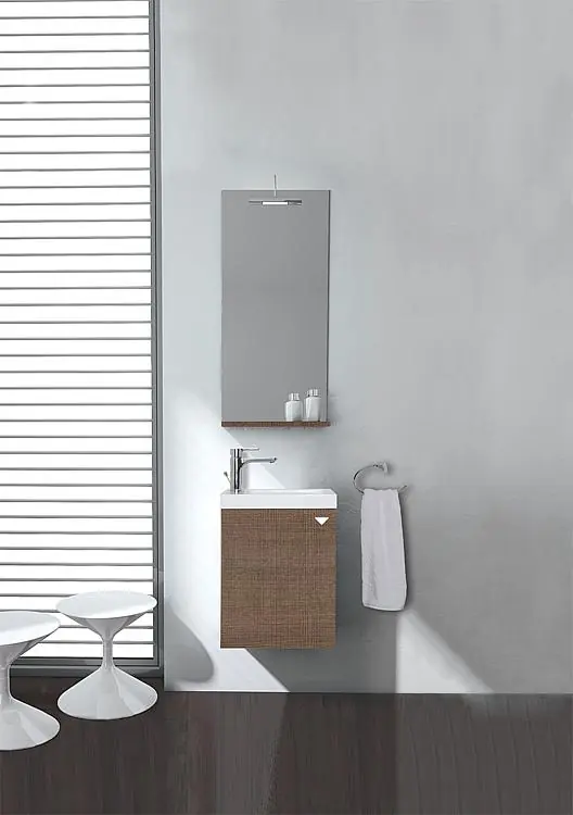 Badmöbel-Set ELYP Serie MAU Tranche braun Meistverkauft