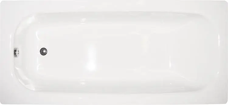Badewanne RIGA BxHxT 1800x410x800mm Stahl-Emaille Solange Der Vorrat Reicht
