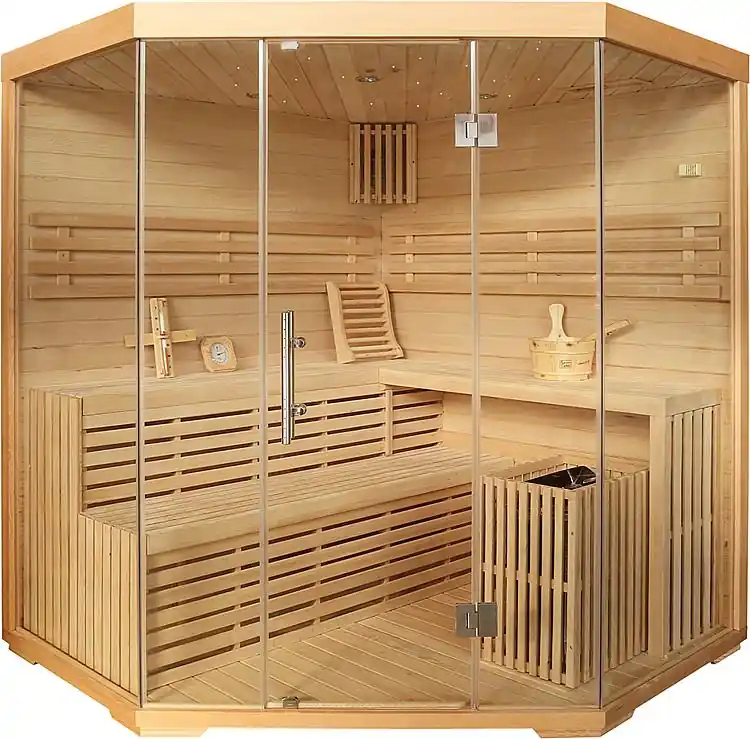 Preis Gesenkt Sauna Elysi, Hemlocktanne, mit Sternenhimmel