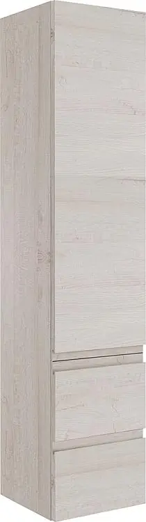 Hochschrank Serie MBO 1 Türe 2 Ausz. E.hell D. Anschlag re 350x1625x370mm Ausverkauf
