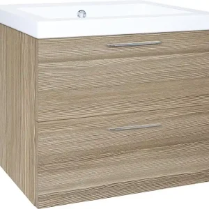 WTU+Mineralguss-WT EKRY Lärche hellbraun 2 Auszüge 610x550x510mm Aktuell