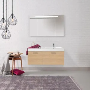 Badmöbel-Set EMPI Serie MAA Eiche hell Kracherpreis