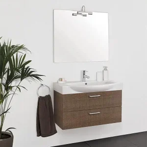 Badmöbel-Set EMIRA Serie MAA Tranche braun Nur Für Kurze Zeit