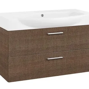 WTU+Keramik-WT EMIRA Tranche braun 2 Auszüge 870x534x370mm Expressversand