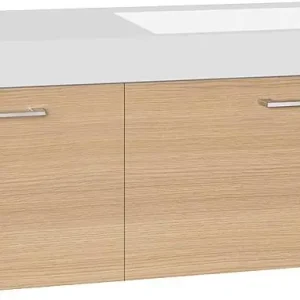 WTU+Mineralguss-WT EMPI Eiche hell 2 Auszüge 1205x534x508mm Rabatt