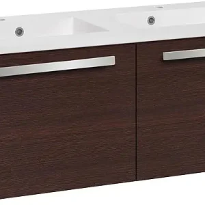 Meistverkauft WTU+Mineralguss-WT EBLI Eiche dunkel 2 Auszüge 1210x494x510mm