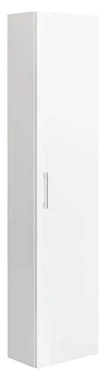 Neu Im Sortiment Hochschrank Serie MAA 1 Türe weiß Hgl. Anschlag links 350x1500x208mm