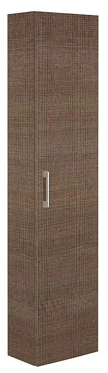 Hochschrank Serie MAA 1 Türe Tranche braun Anschlag links 350x1500x208mm Must-Have
