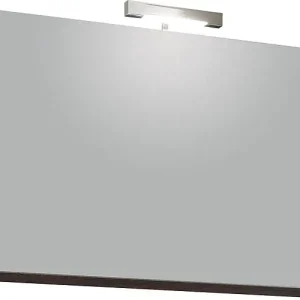 Neuheit Spiegelschrank mit Beleuchtung Eiche dunkel Dekor 1 Klapptür 950x500x188mm