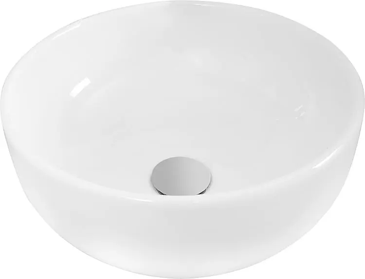 Beliebt Design-Aufsatz-WT EINEA dxH 400x180 mm aus Keramik,Weiß