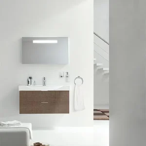 Badmöbel-Set EBSI Serie MBF Tranche braun Aktuell