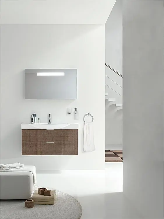 Badmöbel-Set EBSI Serie MBF Tranche braun Aktuell