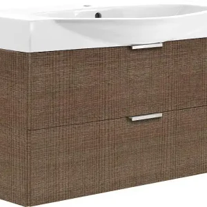 Neu WTU+Keramik-WT EBSI Tranche braun 2 Auszüge 970x590x380/490