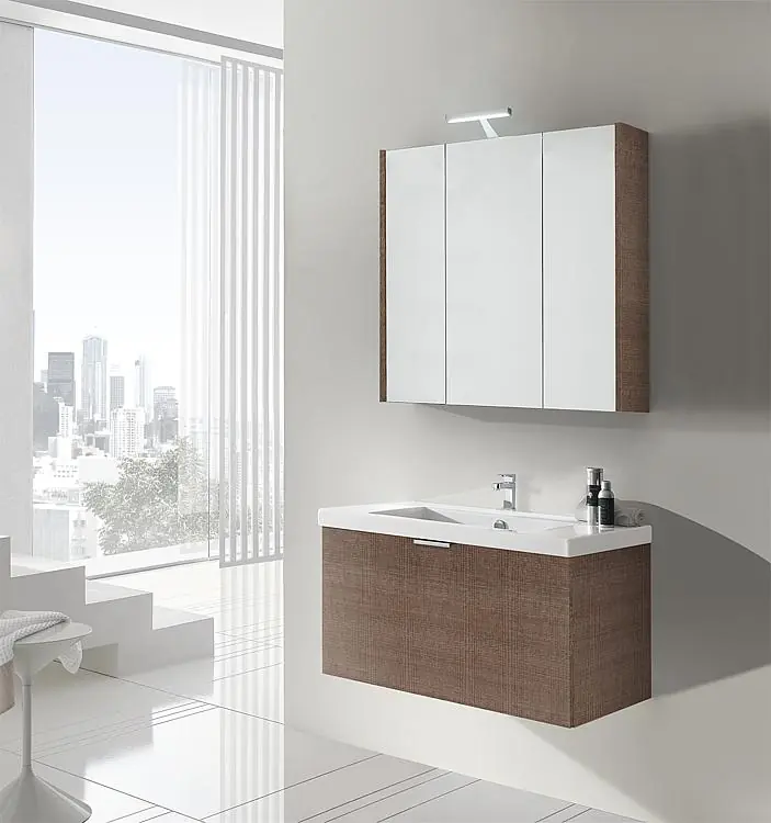 Badmöbel-Set EPIL Serie MBF Tranche braun Online Kaufen