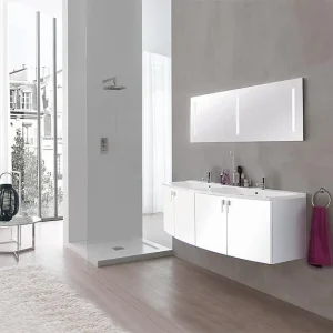 Badmöbel-Set EMA Serie MBG weiß matt Top-Angebot