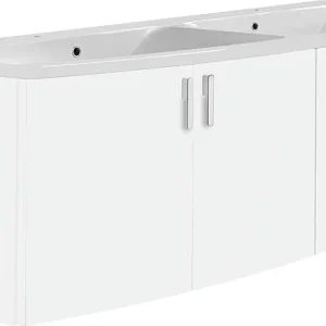 Highlight WTU+Mineralguss-WT EMA weiß Hochglanz 4Türen 1410x526x380/510