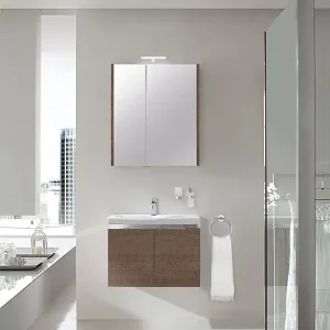 Badmöbel-Set EOLA Tranche braun Breite 700mm Must-Have