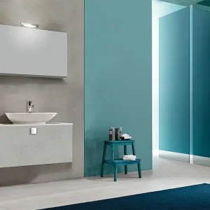 Badmöbel-Set ELION Serie MBL Eiche grauSteindekor 1 Auszug Billig