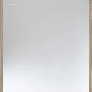 Spiegelschrank m. bel. Blende Lärche hellbraun 1 Türe 600x750x188mm Angebot