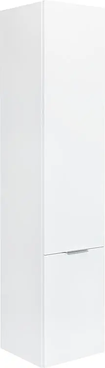 Online Kaufen Hochschrank Serie MBF 2 Türen weiß Hochglanz Anschlag links 350x1625x370mm