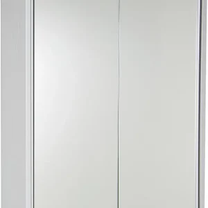 Aluminiumspiegelschrank ELKEA mit LED-Beleuchtung, 2 Türen 600x700x150mm Online Kaufen