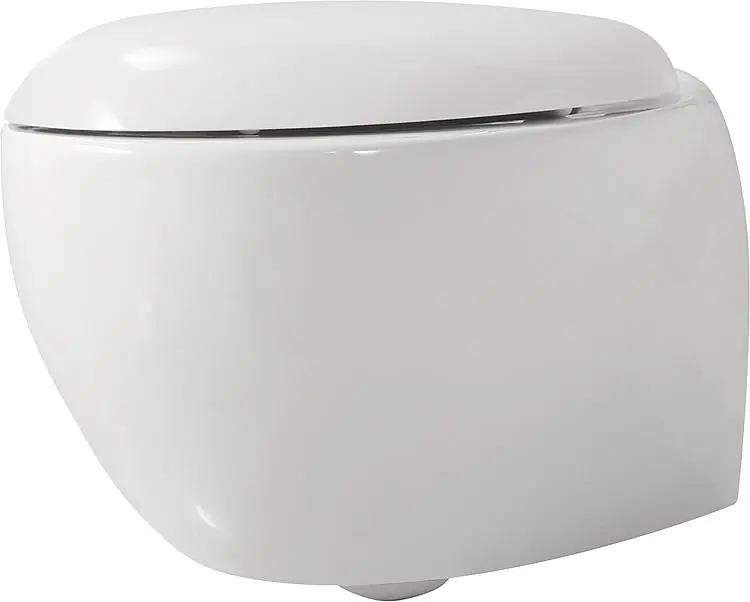 Wand-Tiefspül-WC Clas+ 560x390mm aus Keramik, weiß Markenware
