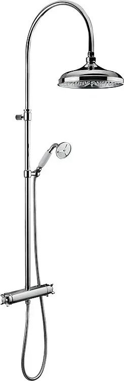 Brausesystem Esme mit Hand- brause ud Thermostat, verchromt Garantierte Lieferung