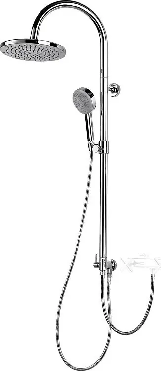 Brausesystem Pure style two Dinamica 1 Handbrause + d200 mm Kopfbrause Online Kaufen