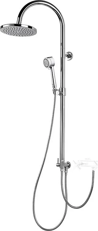 Brausesystem Pure style two Cylindrica 3 Handbr. + d200 mm Kopfbrause Abverkauf