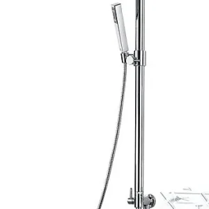 Top-Preis Brausesystem Cube style Stabhandbrause + 210x210 mm Kopfbrause