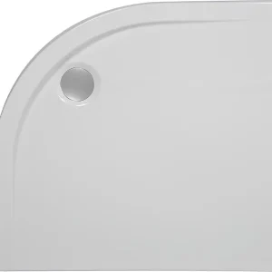 Duschwanne Viertelkreis EILA BxHxT 1000x25x1000mm Acryl, weiß, Radius 550mm Neue Ware