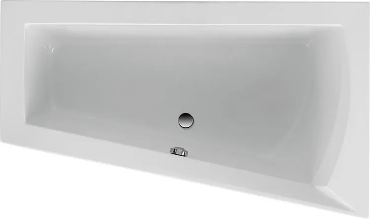 Raumspar-Badewanne LAGO I rechts BxHxT 1700x500x1000/655mm Acryl,weiß Jetzt Bestellen