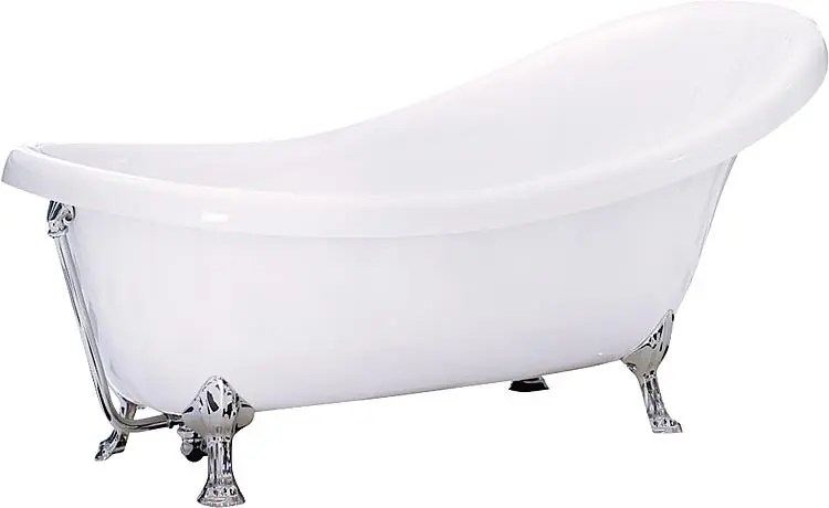 Versand Am Gleichen Tag Badewanne ADAMS BxHxT 1745x810/650x830mm freistehend